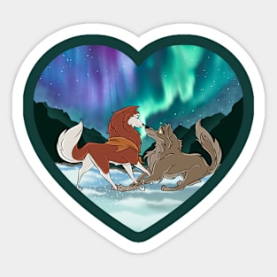 Balto and Jenna Sticker